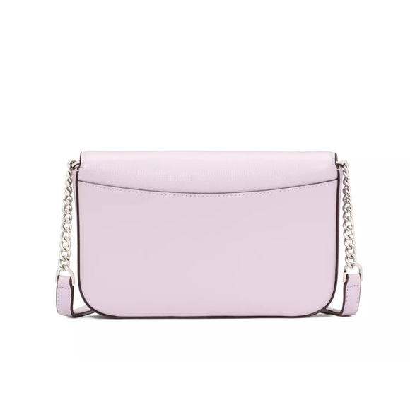 New Kate Spade Kristi Crossbody Refined Grain Leather Violet Mist - Picture 5 of 5
